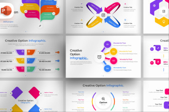 Creative Option PowerPoint Infographic Template
